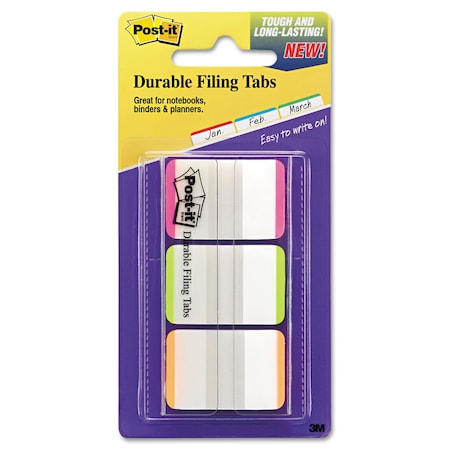 Post-It Flag, Durable Filing, Assorted, PK66 686L-PGO